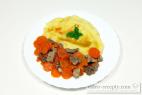 Recept Vepřové na mrkvi s bramborovou kaší - vepřové na mrkvi - návrh na servírování